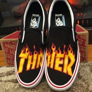 vans slip on thrasher original